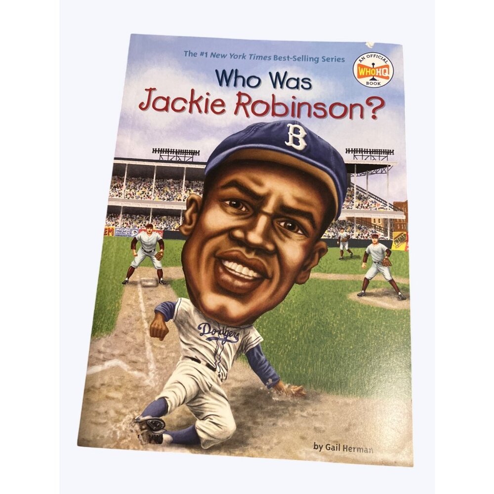 Who Was Jackie Robinson? Book By Gail Herman Illustrated By John OBrien